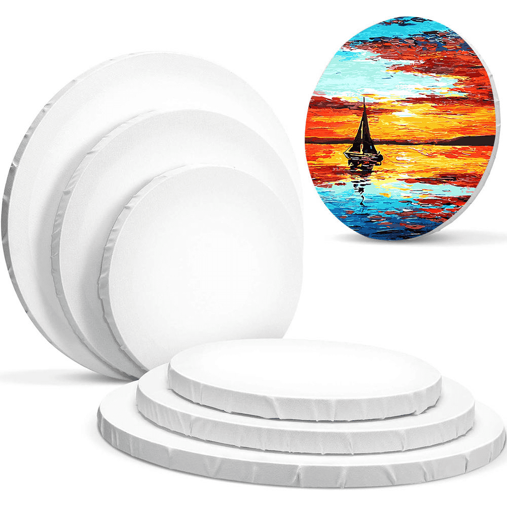 Круглый холст для рисования